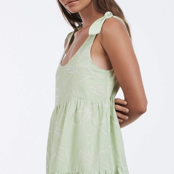 NWT Charlie Holiday The Harlow Dress in The Tropics Print size US 6 - Picture 4 of 13